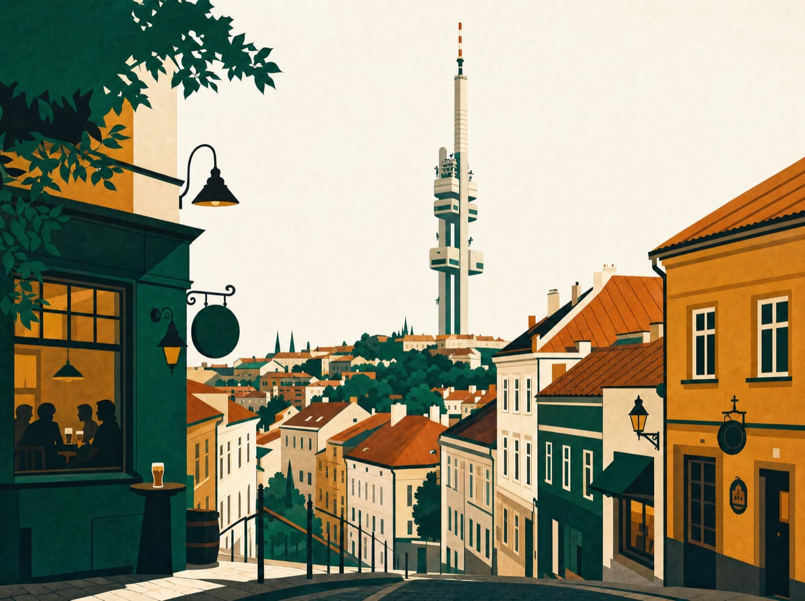 Illustration of Žižkov